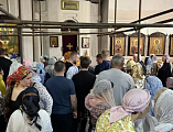 Шахтинскую епархию посетила великая святыня – ковчег с частью пояса Пресвятой Богородицы