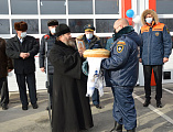 Протоиерей Сергий Явиц совершил чин освящения новой пожарно-спасательной части № 244 в хуторе Верхний Митякин