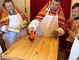 В ст. Обливской освятили храм в честь святого великомученика Георгия Победоносца