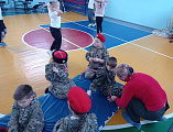 Священник принял участие в занятиях отряда «Юнармии»