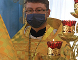 С архипастырским визитом Преосвященнейший епископ Симон посетил Покровский приход города Новошахтинска 