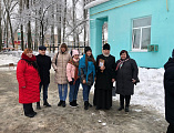 Состоялось открытие Масленичных гуляний в приходе храма Великомученика Пантелеимона г. Гуково