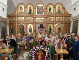 Священнослужители Нижнедонского  благочиния поздравили пожилых прихожан своих храмов с праздником, с Днем пожилых людей