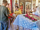 Соборное богослужение в честь праздника церковного новолетия в станице Советской