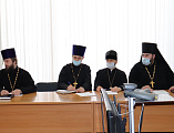Духовенство Александровск-Грушевского округа приняло участие в заседании постоянно действующего Координационного совещания по обеспечению правопорядка в г. Шахты