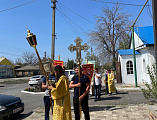 Православные миллеровцы совершили Крестный ход в честь 300-летия со дня рождения святителя Тихона Задонского