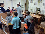 Донецкий волонтёрский отряд «Доброхоты» и помощником благочинного посетили воспитанников Дома детства г. Донецка