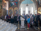 Праздник Покрова Пресвятой Богородицы отметили в кафедральном соборе Шахтинской епархии
