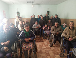 Иерей Сергий Столяров посетил с пастырским визитом дом престарелых в г. Красный Сулин