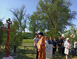 В хуторе Усьмане в день памяти святого великомученика Георгия Победоносца отметили престольный праздник