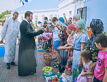 В праздник Преображения Господа Бога и Спаса нашего Иисуса Христа Преосвященнейший епископ Симон совершил Божественную литургию и диаконскую хиротонию