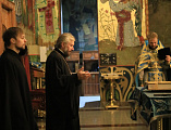 Праздничную литургию Преосвященнейший епископ Симон совершил в праздник Введения во храм Пресвятой Богородицы