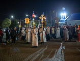 Праздник Светлого Христова Воскресения встретили в Покровском кафедральном соборе города Шахты