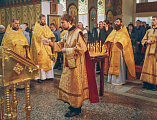 В день памяти Собора новомучеников и исповедников Церкви Русской в Покровском соборе г. Шахты совершена лития о всех усопших, пострадавших в годину гонений за веру Христову