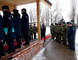 На территории авиационной части в Миллеровском районе состоялось торжественное открытие часовни во имя Архангела Михаила