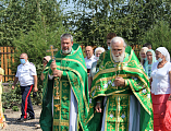 Соборным богослужением прихожане отметили престольный праздник храма преподобного Серафима Саровского Каменского благочиния х. Красновка