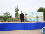 Акция в День памяти и скорби, в годовщину начала Великой Отечественной войны прошла на Соборной площади в городе Шахты
