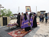 Преосвященнейший епископ Симон совершил чин на основание церкви и водружение креста в поселке Тарасовский