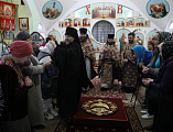 В субботу первой седмицы Великого поста епископ Симон с архипастырским визитом посетил приход праведного Иоанна Кронштадтского города Шахты