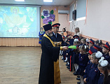 В станице Багаевской посвятили первоклассников в казачата