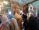 Престольный праздник отметили в Никольском храме города Шахты