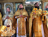 Иеромонах Димитрий (Яроцкий) посетил Тарасовский храм святителя Тихона Задонского в день престольного праздника