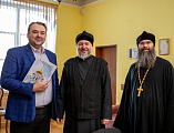Епископ Симон обсудил сотрудничество с директором Шахтинского драматического театра