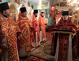 Духовенство и паломники Шахтинской епархии совершили традиционную поездку в храм хутора Елань