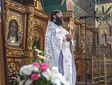 В праздник Преображения Господа Бога и Спаса нашего Иисуса Христа Преосвященнейший епископ Симон совершил Божественную литургию и диаконскую хиротонию