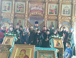 Праздник Сретения Господня и День православной молодежи в Донском храме г. Новошахтинска