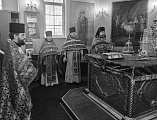 Духовенство Нижнедонского округа соборно молилось за Литургией Преждеосвященных Даров
