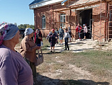 Шахтинский приход Вознесения Господня совершил очередное паломничество в Покровский Верхнемакеевский мужской монастырь