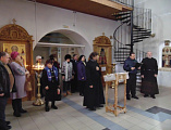 В храме Донской иконы Божией Матери г. Новошахтинска прошла совместная молитва с инвалидами по зрению в международный День слепых