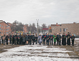 В 81-я годовщина освобождения города Шахты от немецких оккупантов. Возложение цветов к мемориальному комплексу «Жертвам фашизма» в пос. Красина