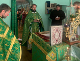 Престольный праздник в храме Святой Троицы поселка Наклонная