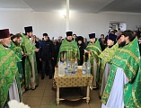 Храмовый праздник отметил приход в честь святой блаженной старицы Матроны Московской города Донецка