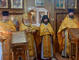 Приход в честь святой равноапостольной княгини Ольги п. Горный соборным богослужением отметил свой престольный праздник