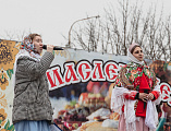 На Соборной площади города Шахты прошли народные гуляния, посвященные Масленице