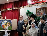 В воскресной школе «Красное солнышко» при храме Иоанна Предтечи состоялся рождественский концерт