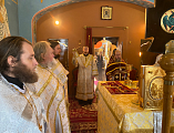 В храме Владимирской иконы Божией Матери х. Можаевка состоялось соборное богослужение духовенства