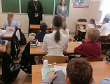 В школе №15 прошла встреча учащихся со священником на тему любви к Богу и ближнему