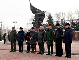 Торжественные мероприятия в день освобождения Октябрьского района от фашистских захватчиков