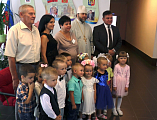 Иеромонах Димитрий (Яроцкий) принял участие в торжествах по случаю годовщины открытия детского сада в г. Миллерово