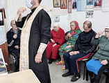 Протоиерей Роман Мясников посетил дом престарелых в пос. Садовый
