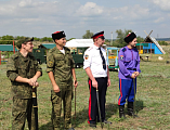 По благословению протоиерея Александра Барановского в казачьем стане прошли областные соревнования
