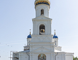 В Донецкое Успенское архиерейское подворье ст. Гундоровской принесены святыни, с которыми будет совершен водный крестный ход, посвященный 10-летию образования Шахтинской епархии