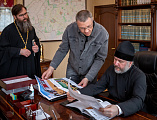 Преосвященнейший епископ Симон встретился с директором автономной некоммерческой организации «ФИНИСТ» 
