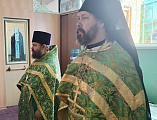 В день праздника обретения честных мощей преподобного Сергия Радонежского в храме Архистратига Михаила состоялось соборное Богослужение духовенства Нижнедонского благочиния