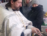 Освящение крещенской воды в хуторах и станицах Красносулинского благочиния