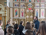 Учащиеся гимназии №10 посетили Покровский кафедральный собор на Светлой седмице